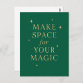 Make Space for Your Magic Postkarte (Vorne/Hinten)