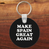 Make Spain Great Again Parodie  Schlüsselanhänger (Vorderseite)
