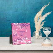 MAKE SWEET MUSIC | Darling Ehefrau | VALENTINE Fotoplatte (InSitu)