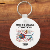 Make The Creative Connections Think (Neuron) Schlüsselanhänger (Vorderseite)