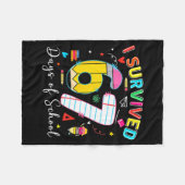 Make The Dads Fireman Gift Proud Firefighter Quote Fleecedecke (Vorderseite (Horizontal))