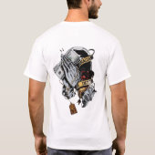 "Make the Dollar" Motivierend Geld Hustle T-Shir T-Shirt (Rückseite)