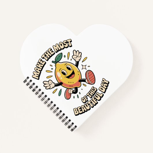 Make the Most – Lemon Journal Joy Notizblock (Vorderseite)