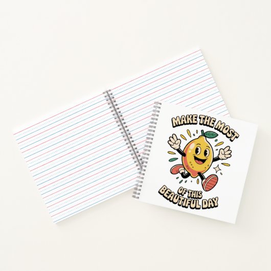 Make the Most – Lemon Journal Joy Notizblock (Innenseite)