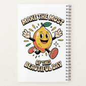 Make the Most – Lemon Journal Joy Notizblock (Rückseite)