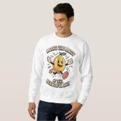 Make the Most – Lemon Power Men's Sweatshirt (Vorne ganz)
