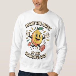 Make the Most – Lemon Power Men's Sweatshirt