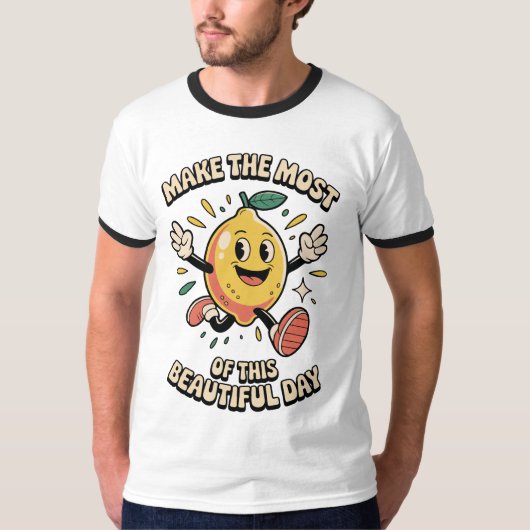 Make the Most – Lemon Power Men's T-Shirt (Vorderseite)