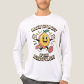 Make the Most – Lemon Power Men's Tri-Blend Shirt (Vorderseite)