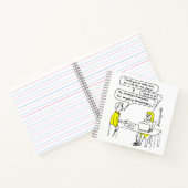 'Make this go viral for me' notebook Notizblock (Innenseite)