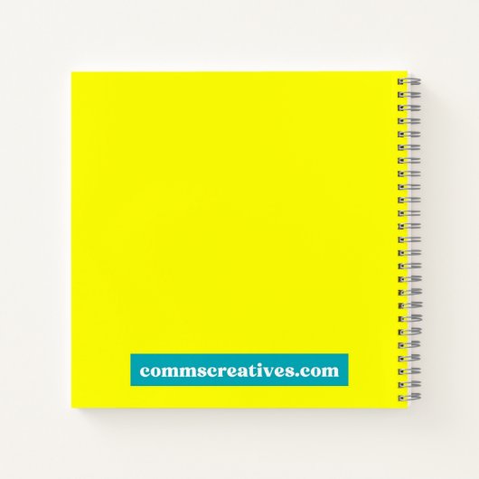 'Make this go viral for me' notebook Notizblock (Rückseite)