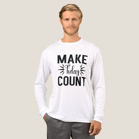 Make Today Count-68543 Tri-Blend Shirt (Vorderseite komplett)