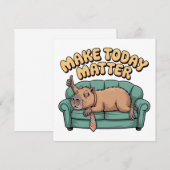 Make Today Matter Einladung (Vorne/Hinten)