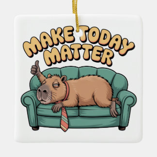 Make Today Matter Keramikornament