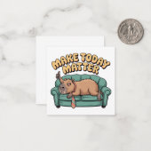 Make Today Matter Mitteilungskarte (Vorderseite/Rückseite Beispiel)