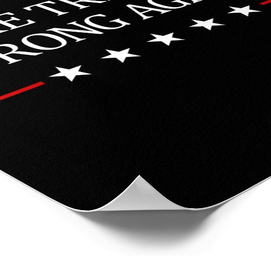 Make Treason Wrong Again Poster (Ecke)
