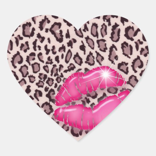 Make up Artist Beauty Leopard Sticker Pink 2 (Vorderseite)