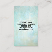 Make up Artist Brush Tools Visitenkarte (Rückseite)