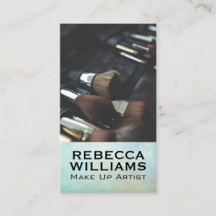 Make up Artist Brush Tools Visitenkarte