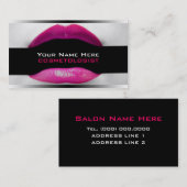 Make-up Artist Business Cards Visitenkarte (Vorne/Hinten)
