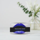 Make-up Artist Business Cards Visitenkarte (Stehend Vorderseite)