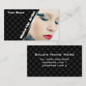 Make-up Artist Business Cards Visitenkarte (Vorne/Hinten)
