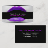 Make-up Artist Business Cards Visitenkarte (Vorne/Hinten)