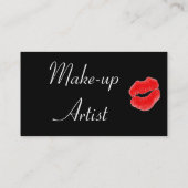 Make-up Artist Classic Lips III Visitenkarte (Rückseite)