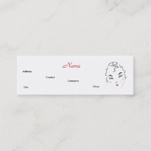 Make-up Artist Classic Lips IV Mini Visitenkarte