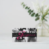 Make-up Artist Cosmetology Salon Beauty Business Visitenkarte (Stehend Vorderseite)