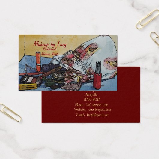 Make-up Artist Design Retro Make-up Tasche Kosmeti (Büro)