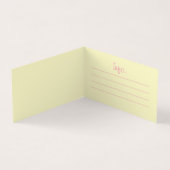 Make-up Artist Design Retro Make-up Tasche Kosmeti Visitenkarten (Innenseite)