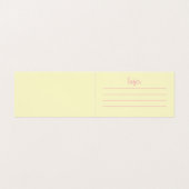 Make-up Artist Design Retro Make-up Tasche Kosmeti Visitenkarten (Innenseite Aufgefaltet)