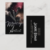 Make-up Artist, Kosmetologie, Salon Business Card Visitenkarte (Vorne/Hinten)