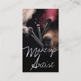 Make-up Artist, Kosmetologie, Salon Business Card Visitenkarte