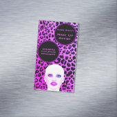 Make up Artist Magnetische Visitenkarte (Beispiel)