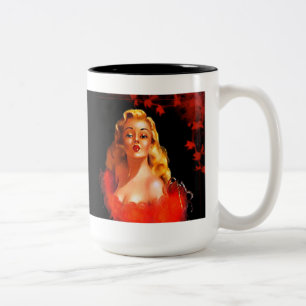Make-Up Artist - Tasse, Cup Zweifarbige Tasse