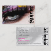 Make up Artist Visitenkarte (Vorne/Hinten)