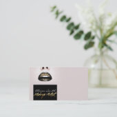 Make up Artist Visitenkarte (Stehend Vorderseite)