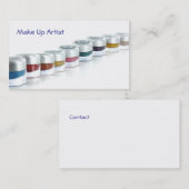 Make Up Artist Visitenkarte (Vorne/Hinten)