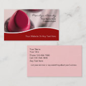 Make-up Artsist Visitenkarten Visitenkarte (Vorne/Hinten)