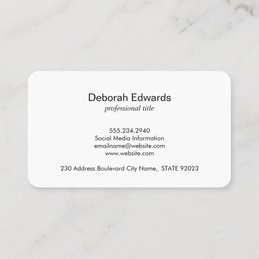 Make up Brushs Abstrakt farbig Visitenkarte (Rückseite)