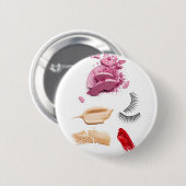 Make-up Button (Vorne & Hinten)