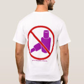 Make-up ist für hässliche Leute T-Shirt (Rückseite)