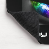 Make-up ist meine Lebenregenbogenlippen und Mousepad (Ecke)