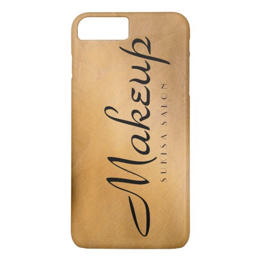Make-up Kupfer Metallic Case-Mate iPhone Hülle (Rückseite)