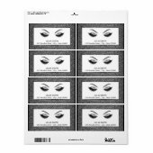 Make-up mit Glittereffekt (Vorne)