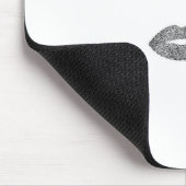 Make-up mit Glittereffekt Mousepad (Ecke)