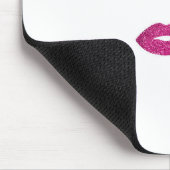 Make-up mit Glittereffekt Mousepad (Ecke)