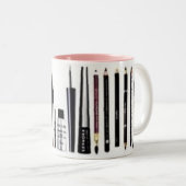 Make-up mug<33 zweifarbige tasse (VorderseiteRechts)